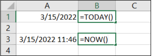 How to View the Current Date or Time