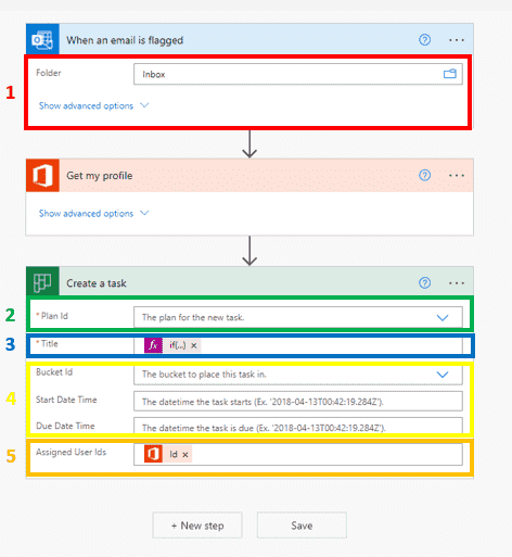 power automate outlook planner